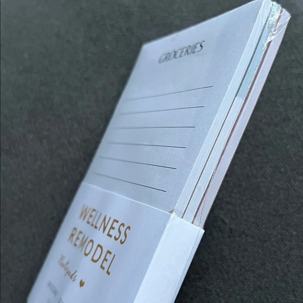Wellness Remodel daily planner/notepads